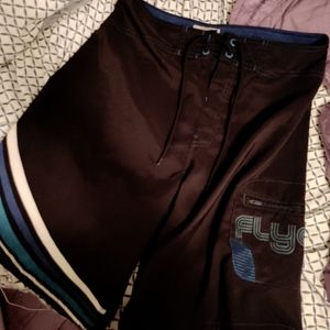 Silky feeling mens swim shorts barely worn